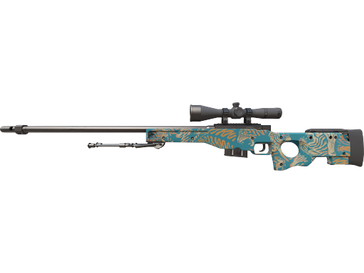 AWP | Silk Tiger Centered Tiger pattern