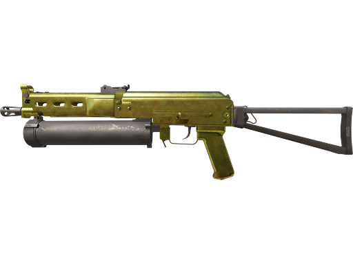 PP-Bizon | Brass Clean Gold pattern