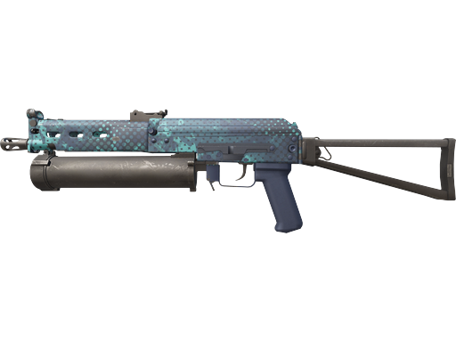 PP-Bizon | Cobalt Halftone Max Gray pattern