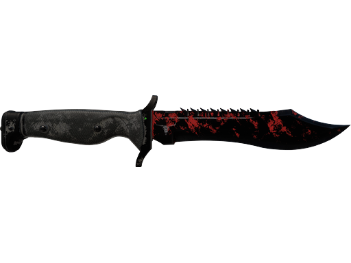 Bowie Knife | Crimson Web Blood Sword pattern