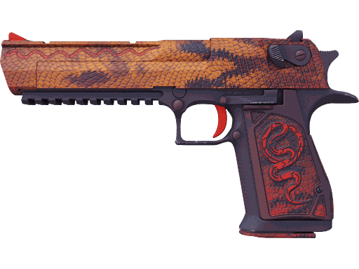 Desert Eagle | Serpent Strike Max Orange pattern