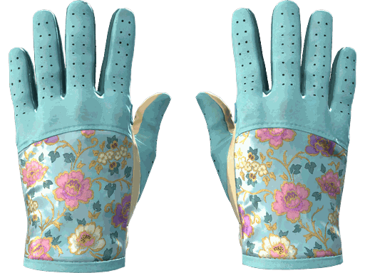★ Driver Gloves | Brocade Flowers Pink Flower pattern