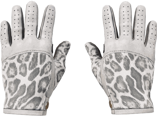 Driver Gloves | Snow Leopard Max Black pattern