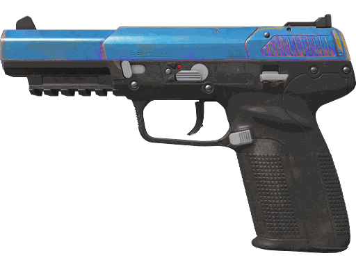 Five-SeveN | Heat Treated Blue Gem pattern