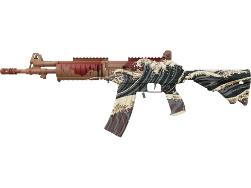 Galil AR | Crimson Tsunami Full Wave pattern