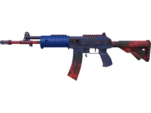 Galil AR | Signal Blue Centre pattern