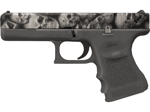 Glock-18 | Catacombs Heart Skull pattern