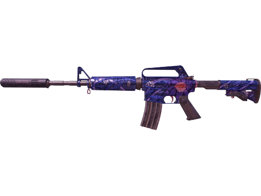 M4A1-S | Black Lotus Purple pattern