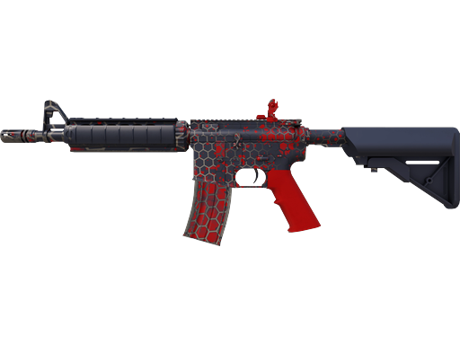 M4A4 | Converter Red Mag pattern