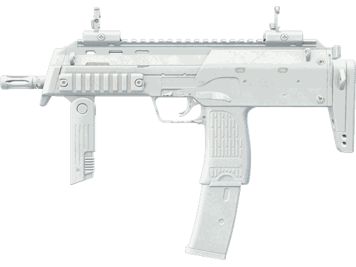 MP7 | Whiteout Clean White pattern
