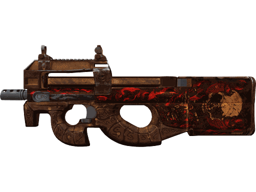 P90 | Shallow Grave Bronze pattern