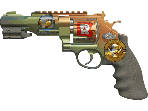 R8 Revolver | Amber Fade Katowice 2014 Souvenir pattern