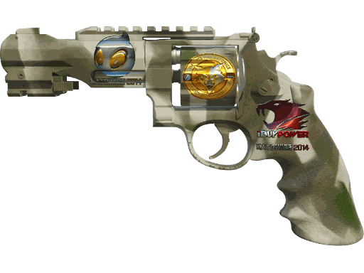 R8 Revolver | Bone Mask Katowice 2014 Souvenir pattern