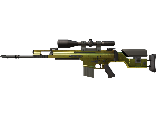 SCAR-20 | Brass Clean Gold pattern